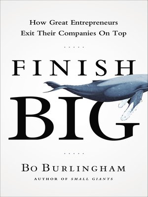 Finish Big - ebook
